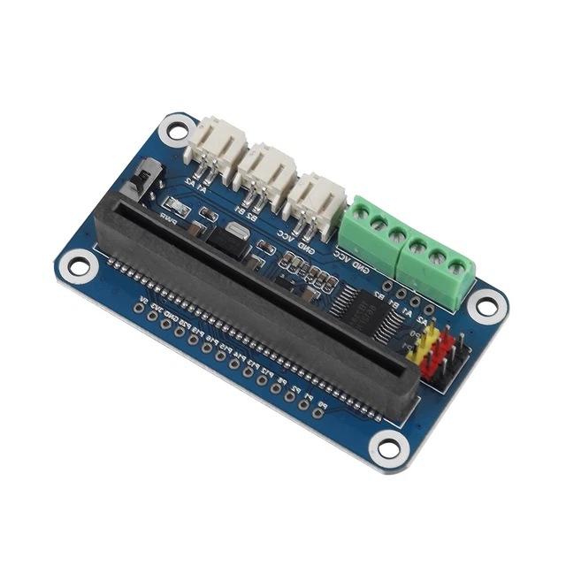 Dual Channel DC & Triple Channle Servo Motor Driver Board For Micro:bit Moto YAS