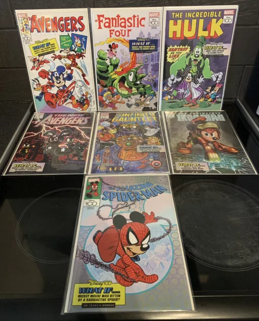 Marvel Comics Disney 100 Variants