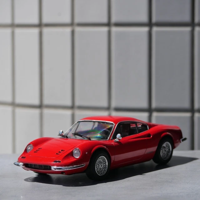 Fujimi Ferrari Dino 246gt 1/24 Assembled Plastic Model Junk Ferrari Dino