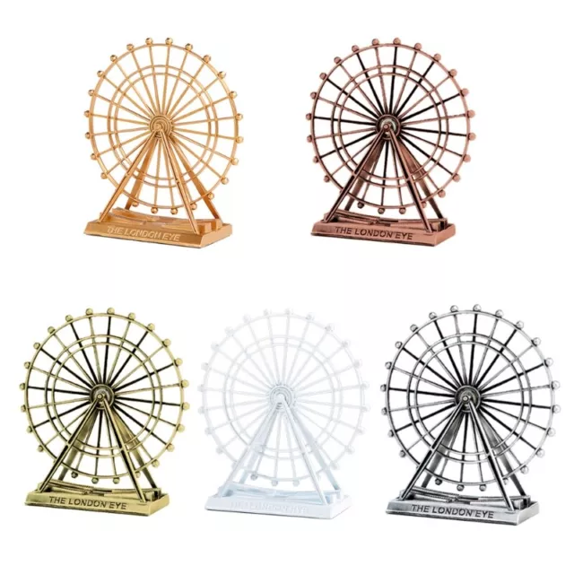 Metal Rotating Wheel Ornament Modern Living Room Home Decorations for Creative D