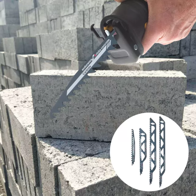 225/300/455/505mm Carbide Reciprocating Saw Blade Aerated Concrete and Poroton