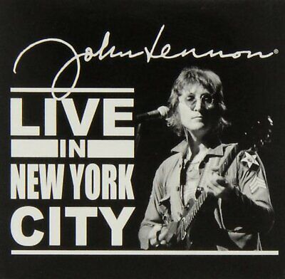 John Lennon metallo Fridge Magnet Live In NYC New York album Fan regalo ufficial