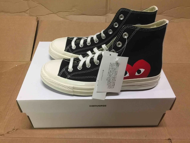 CONVERSE CHUCK TAYLOR All Star 70s Hi Comme des Garcons PLAY new