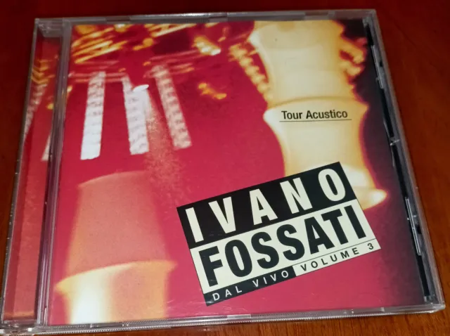 Cd - Ivano Fossati - Tour Acustico Dal Vivo Volume 3  - Come Nuovo