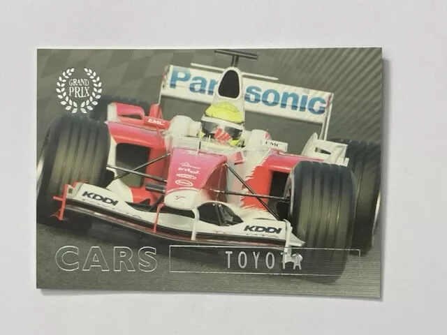 2005 Futera Grand Prix Formula 1 F1 Formel 1 CARS Toyota