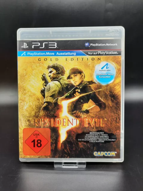 Sony Playstation 3 Ps3 Spiel - Resident Evil 5 Gold Edition - Top Zustand