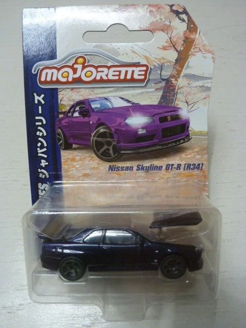 Majorette Nissan GT-R R34 Japan Series 1:59 – Rossa Racing (Con Set Aggiuntivo) - Foto 2
