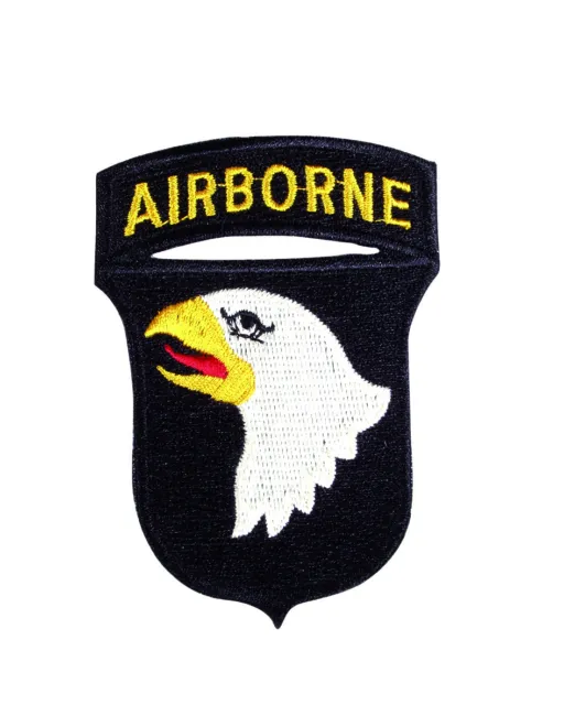 101st Airborne Patch Aufnäher US Abzeichen Vietnam WK2  Paratrooper Normandie