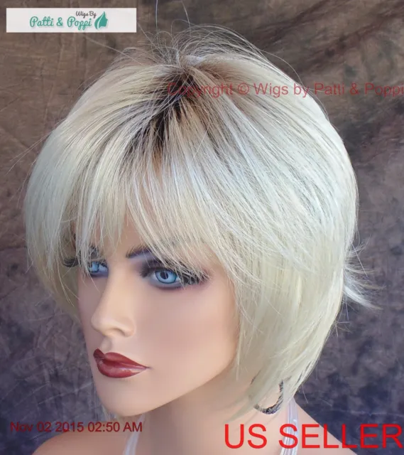 "Reese" Rene Of Paris Noriko Wig  *Champagne  R *New In Box With Tags 534