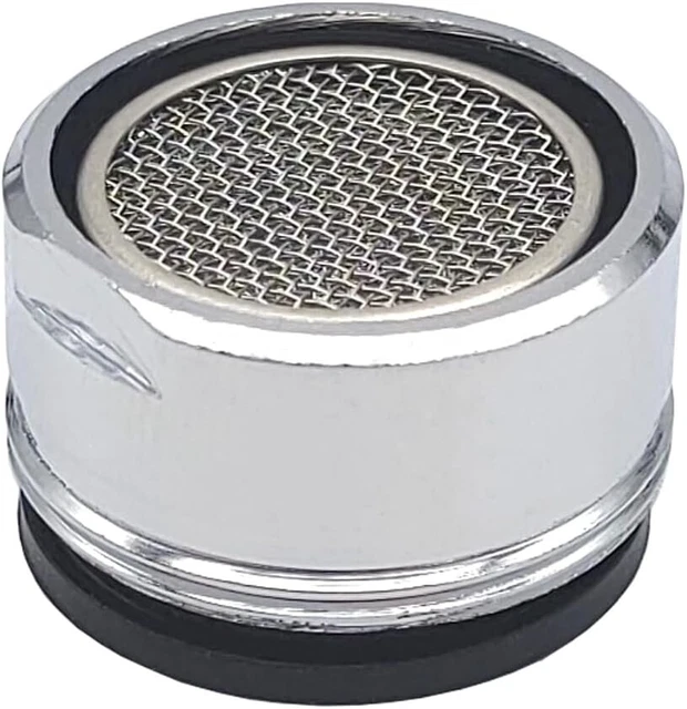 10 Aeratori Per Rubinetto M24 - Rompigetto In Plastica Per Risparmio Idrico, Con Chiave Inclusa