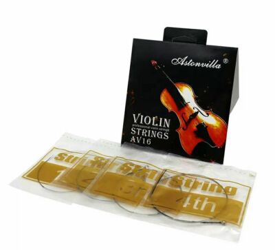 MUTA SET CORDE VIOLINO 1/4-1/2 acciaio AMMOON MI LA RE SOL 