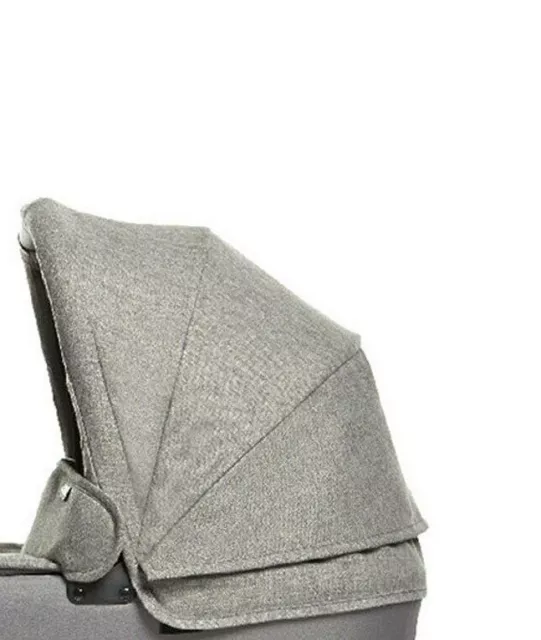 ⭐️ Mamas & Papas ARMADILLO FLIP XT2 / XT GREY MELANGE CARRYCOT HOOD NEW ⭐️