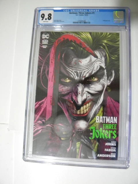 BATMAN:  THREE JOKERS # 1  Fabok variant cover  CGC 9.8
