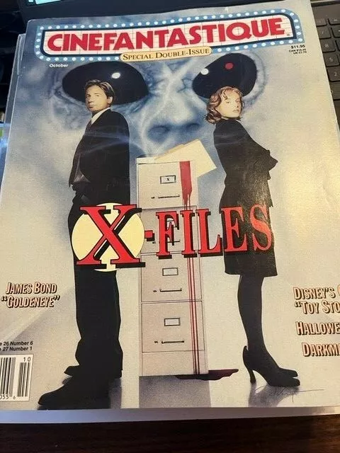 Cinefantastique Magazine Vol 26 No. 6 Oct 1995 The X-Files Goldeneye 007