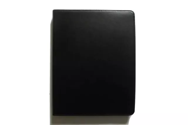 Housse étui noir pour iPad 2/3/4 mini air 1/2 cuir 360 degrés support rotatif 3
