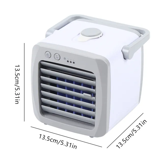 Portable Mini Air Conditioner Humidifier Bedroom Artic Cooler USB Fan Desktop US