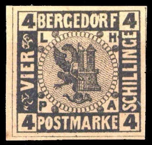 1861, Altdeutschland Bergedorf, 5, * - 2718470