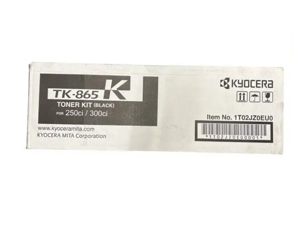 Kyocera Genuine TK-865K Black Toner Cartridge