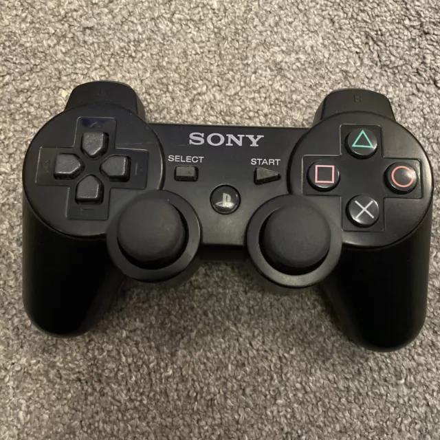 Official Genuine Sony PS3 Sixaxis Wireless Controller - Black A2