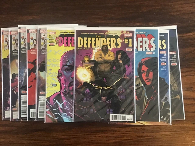 DEFENDERS (2017) #1-10 Beautiful NM  Full Run Bendis/Marquez Marvel