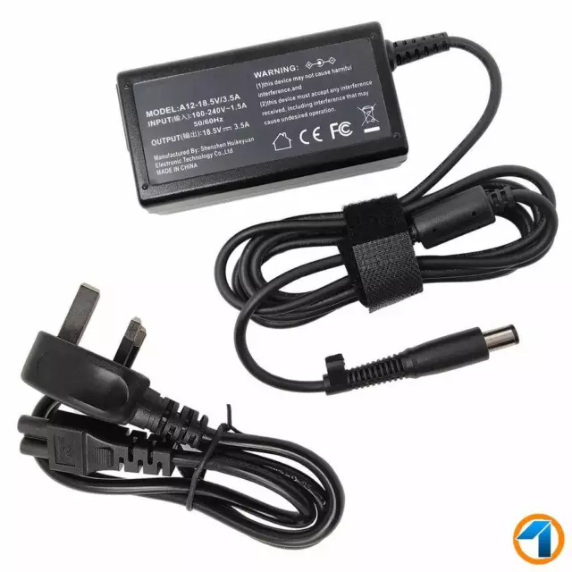 65W For HP G61 G61-110SA LAPTOP CHARGER AC ADAPTER 18V 3.5A MAINS BATTERY POWER