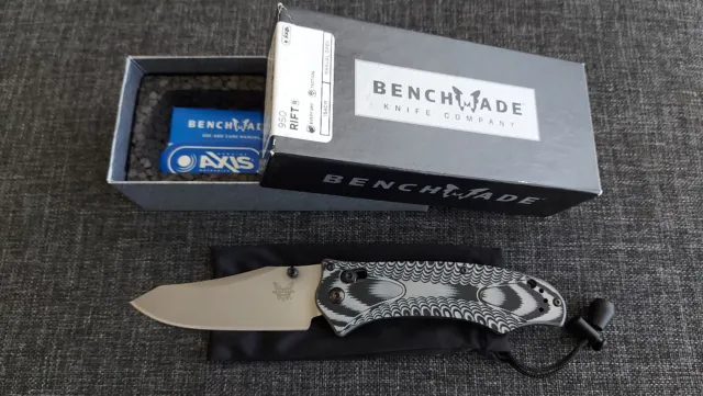 Benchmade 950 Osborne Rift Folding Knife Rare Discontinued