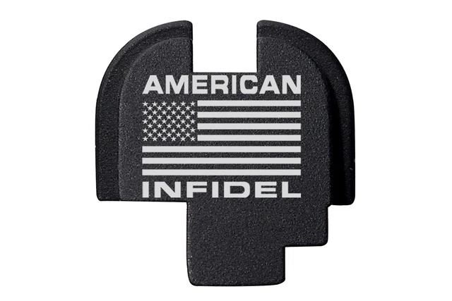 FOR SPRINGFIELD ARMORY XDS Rear Slide Plate 9mm .40 .45 BLK DTOM Snake  Squares $16.96 - PicClick