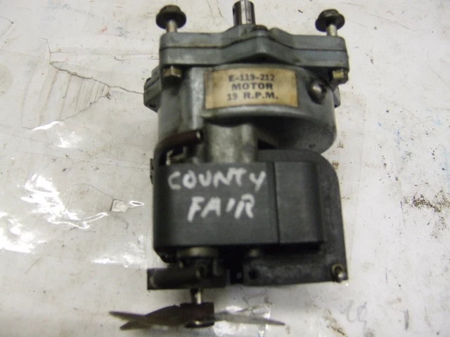 Bally bingo pinball (COUNTY FAIR SEARCH  MOTOR- E-119-212)