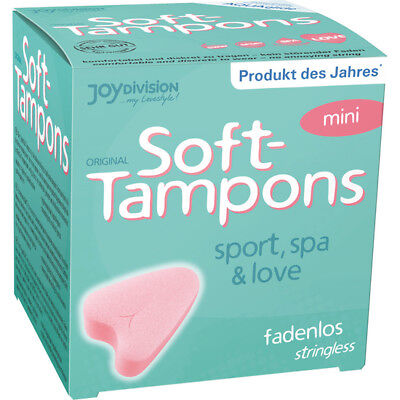 tampones esponjas vaginales Soft tampons mini  joydivision 3 unid - Env Domic