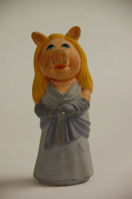 Fisher Price Muppet Show Stick puppet figure Miss Piggy 1978