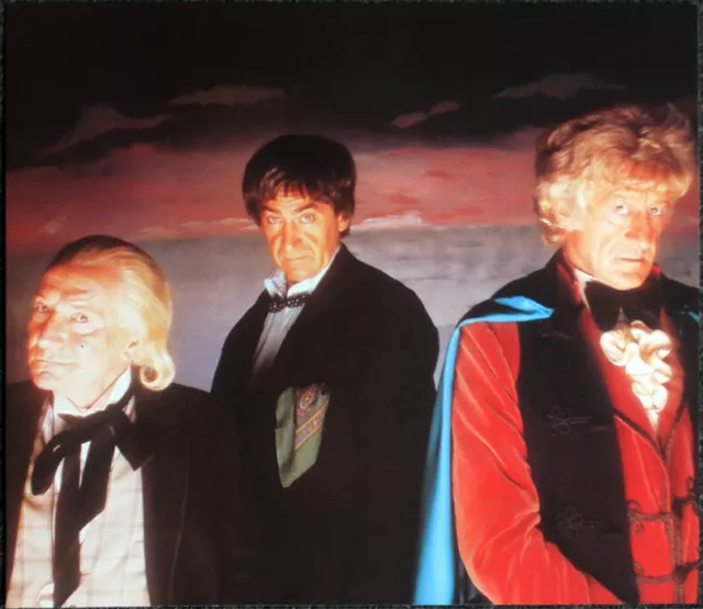 Doctor Who Poster Page 1972 William Hartnell Patrick Troughton Jon Pertwee . 97G
