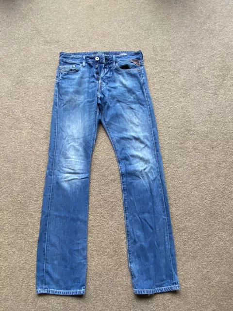 Replay jeans w29 l 34 blue Good Condition