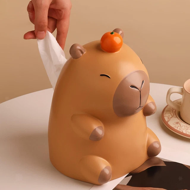 Boîte à Mouchoirs Décorative Chat Mignon - Rangement Papier Toilette Et Serviettes - Blanc/noir - Pour Salon, Salle De Bain, Chambre