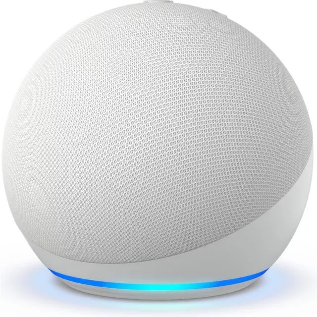 Amazon Echo Dot 5th Generation Smart Speaker with Alexa -White