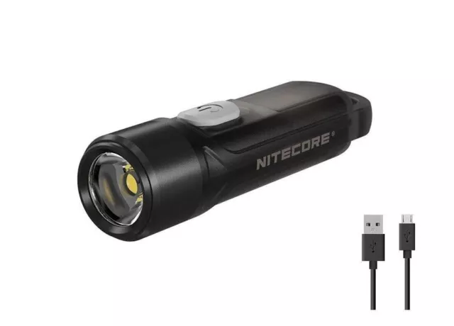 NITECORE TIKI LE Rechargeable Keyring Flashlight Torch LED 300 Lumen USB