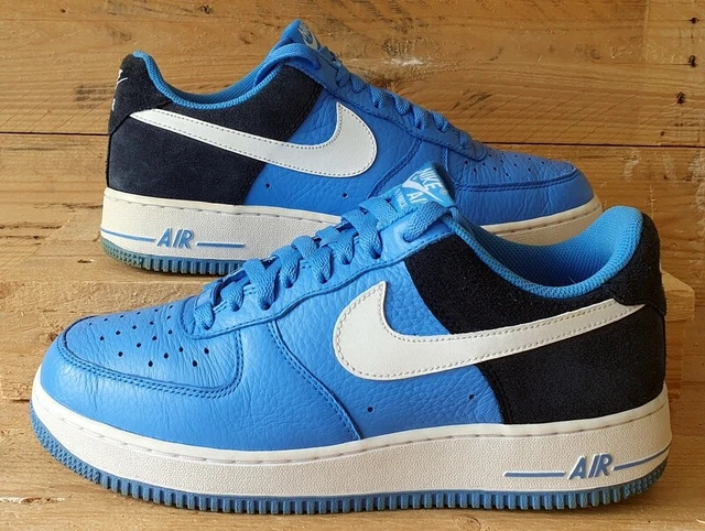 Nike Air Force 1 Low Trainers UK7/US8/EU41 488298-401 University Blue/Obsidian