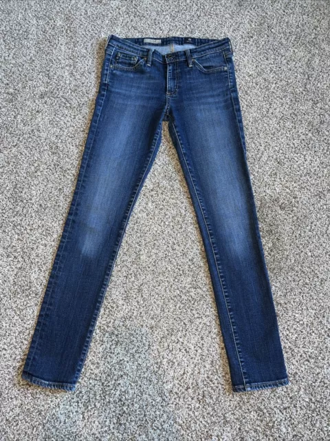 AG Adriano Goldschmied Jeans Womens 27R The Stilt Cigarette Skinny Medium Wash