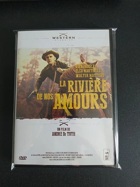 DVD : LA RIVIERE DE NOS AMOURS (  Kirk DOUGLAS ) Western