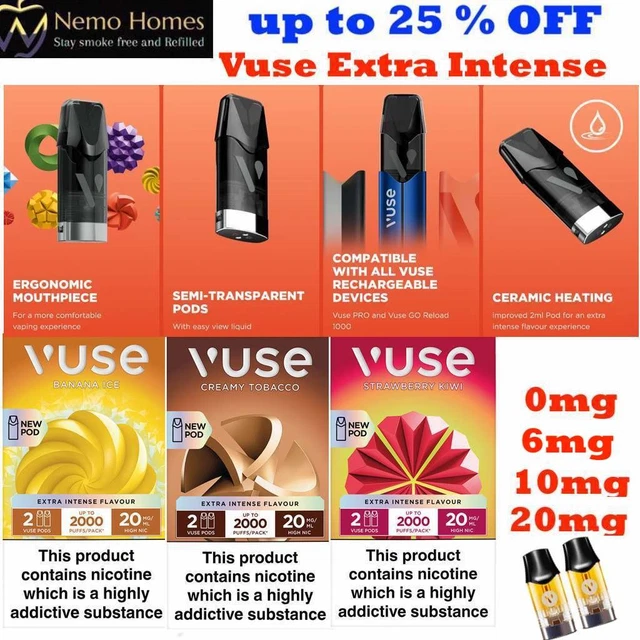 Vuse 0mg Pods VUSE ePod