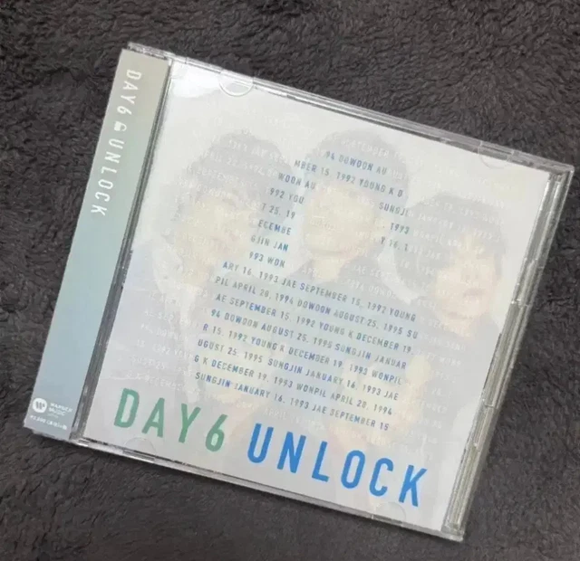 DAY6 UNLOCK FIRST Limited Edition CD Booklet Card F/S w