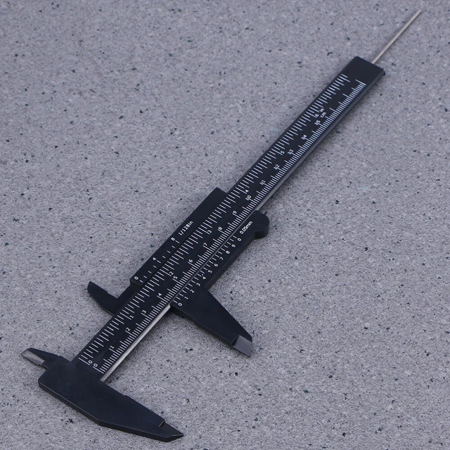 4 Pcs Digital Caliper Tool Caliper Measuring Tool Pocket Tools Mini