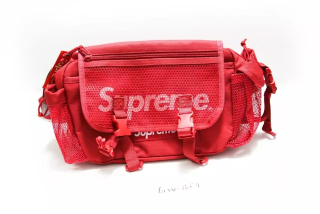 Supreme Red Shoulder SS20 Bag Mesh Bape Rare