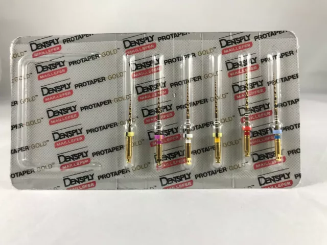 Dentsply ProTaper Gold Rotary Files SX-F3 25MM
