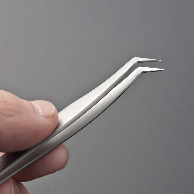 Face Tweezers Beauty Tweezers Eyelash Curlers High Precision 11