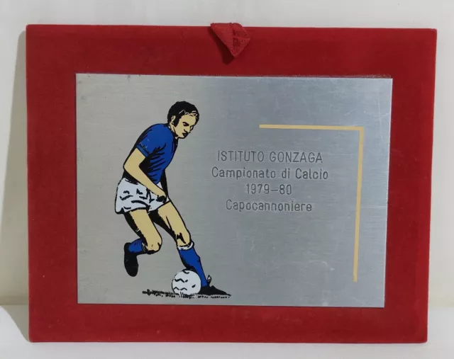 52121 Targa - Istituto Gonzaga Palermo - Campionato di Calcio 1979-80