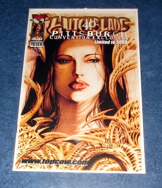 WITCHBLADE #40 convention exclusive variant preview PITTSBURGH TOP COW COMIC NM