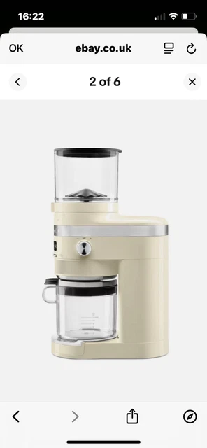 Moulin à Café électrique KitchenAid Noir – Neuf Sous Emballage