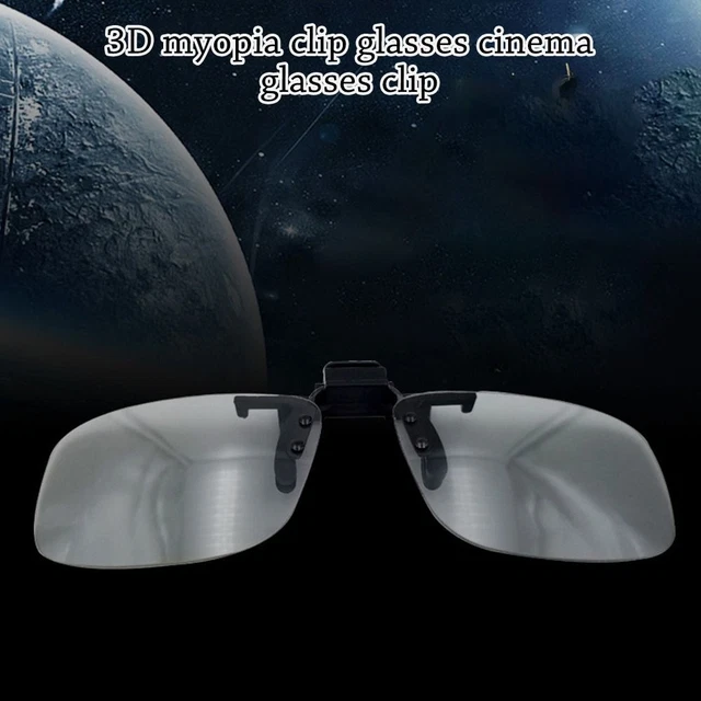 REAL CINEMAS 3D Glasses Polarized Glasses Clip Portable Movie Game ...