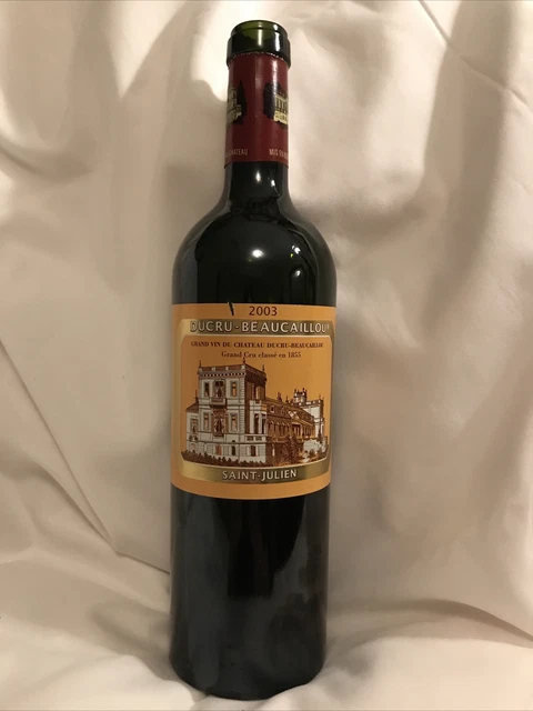 Chateau Ducru Beaucaillou St. Julien 2003 Empty Bottle