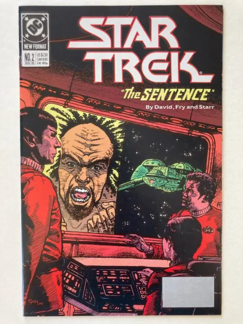 Star Trek #2 "The Sentence" DC Comics NM 1989  💲AVE: Combine Shipping!